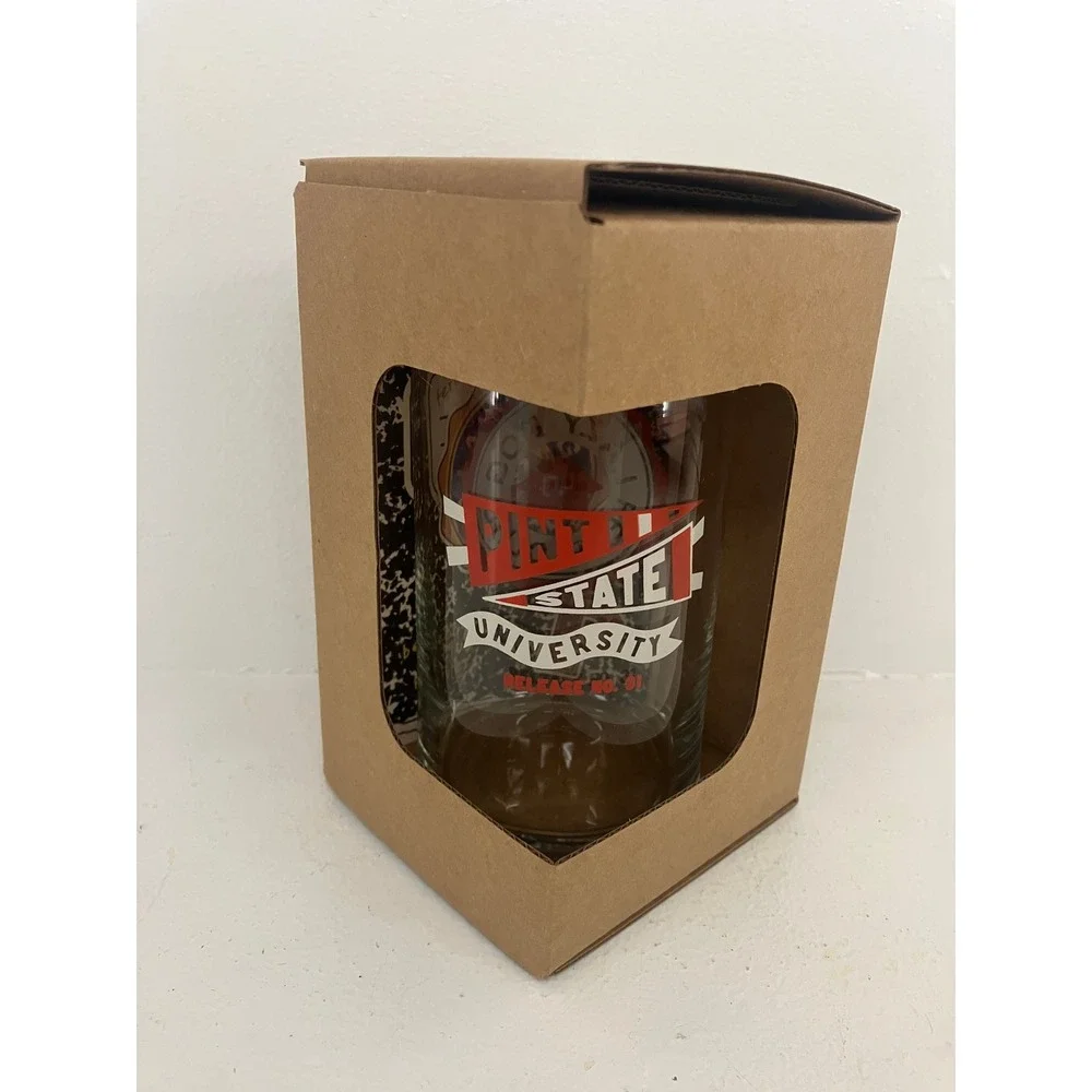 NWT Lazy Dog Beer Club Pint State University Release No 31 Can Glass Brewery Fan